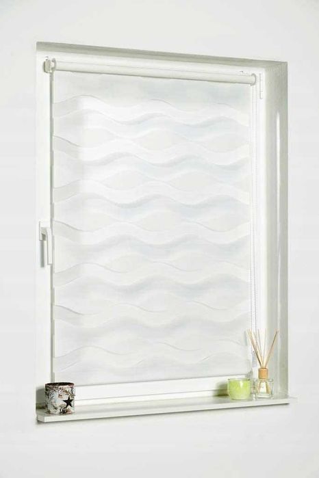 Roleta półzaciemniająca K-home 65x150 cm biel