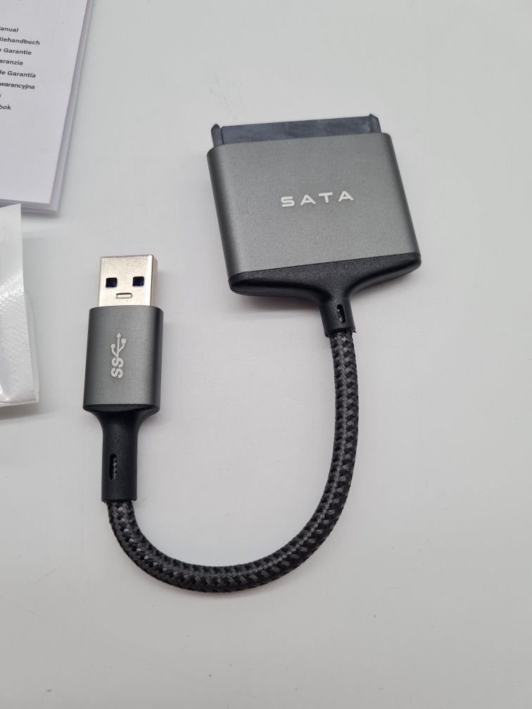 Adapter USB 3.0 do SATA III konwerter przejściówka do dysku 2,5