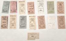 Bilhetes de comboio, CP, muito antigos, desde 5€