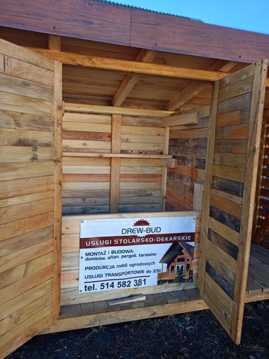 Drewutnie przydomowa