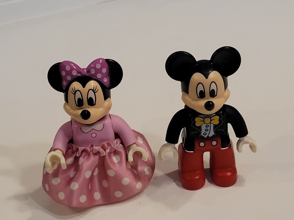 MYSZKA MINNIE i MIKI z bajki Myszka MIKI  2szt figurki bdb LEGO DUPLO