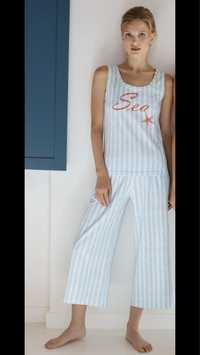 Піжама домашній костюм Ellen LPK 4589/01/01 колекція Sea