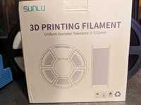 Filament SUNLU PETG PET-G 10 kg biały/szary/czarny