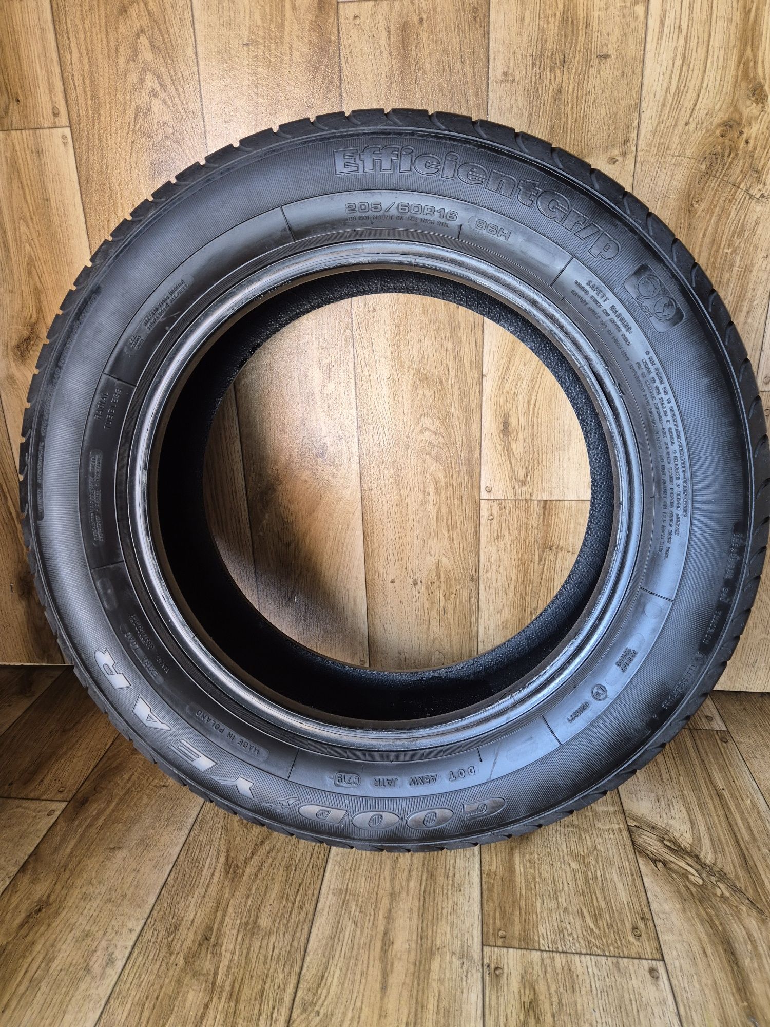 205/60/16 Good Year komplet Lato stan idealny 6,5mm 19r