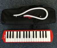 Stagg Melodica, 37 Keys, Red vermelho Inclui uma bolsa