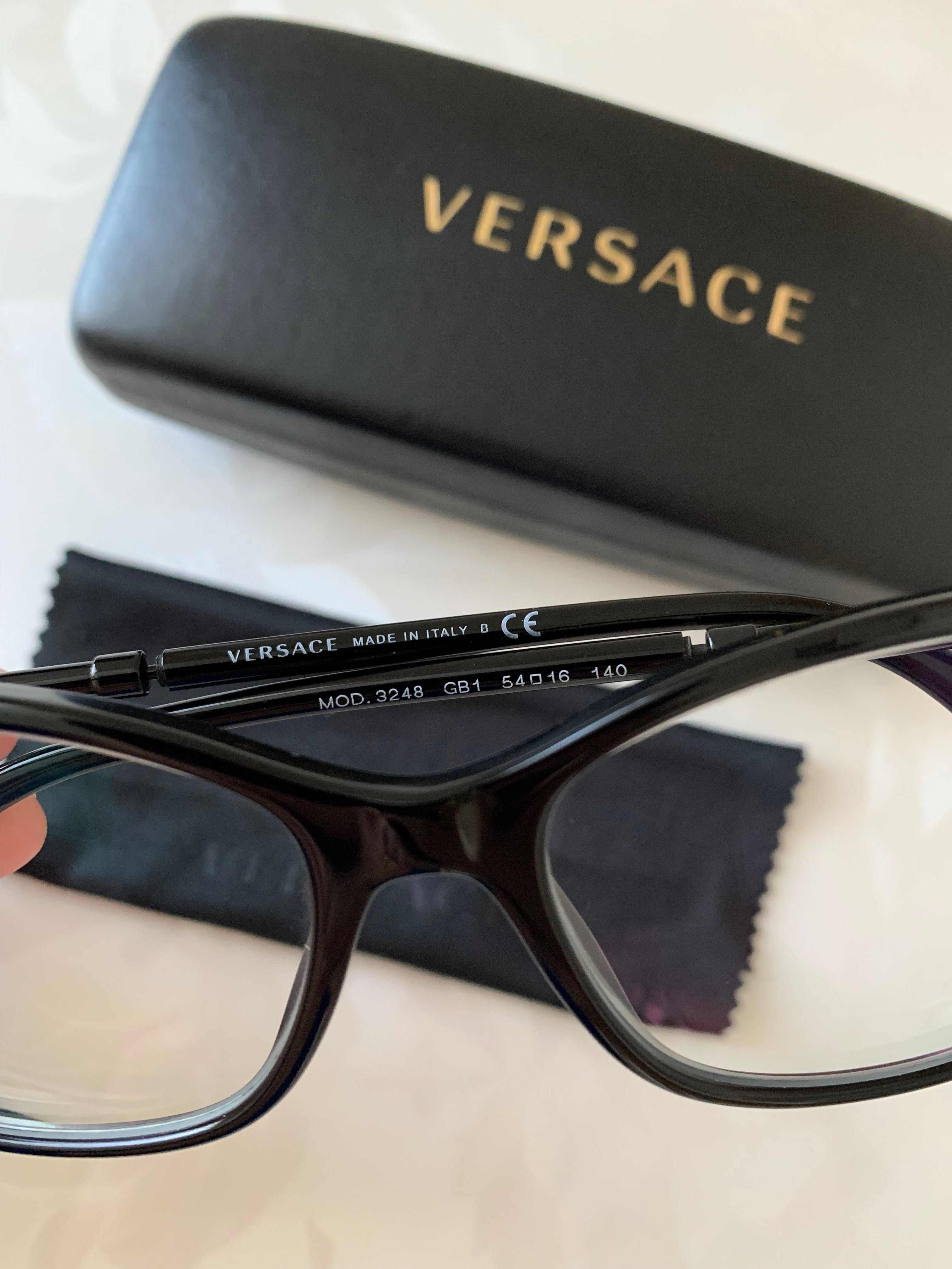Оправа оптична, окуляри VERSACE форми котяче око