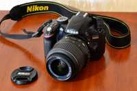 Фотоапарат Nikon D3200 oб’єктив, сумка, карта. 24МП Дзеркальний