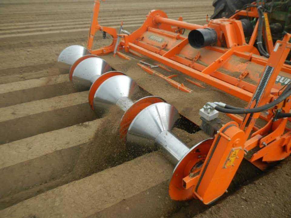 Культиватор грядообразователь 150смх130см  STRUIK RF165 морква, цибуля