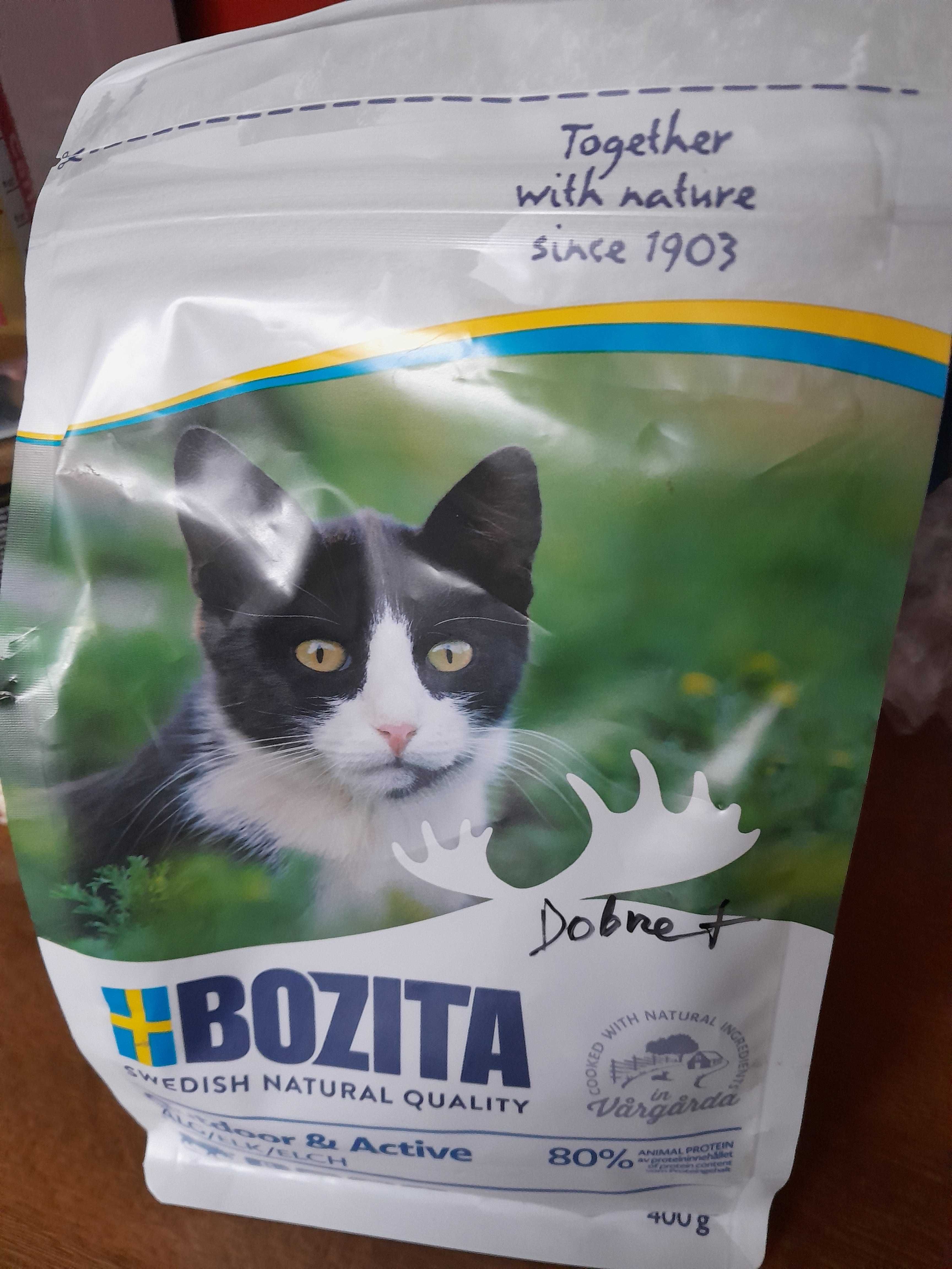 karma mokra dla kota Butcher's 17 szt + gratisy Bozita sucha 2x400 g