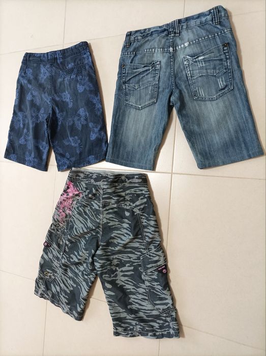 Lote de 3 Calções para Rapaz (11-12 anos)