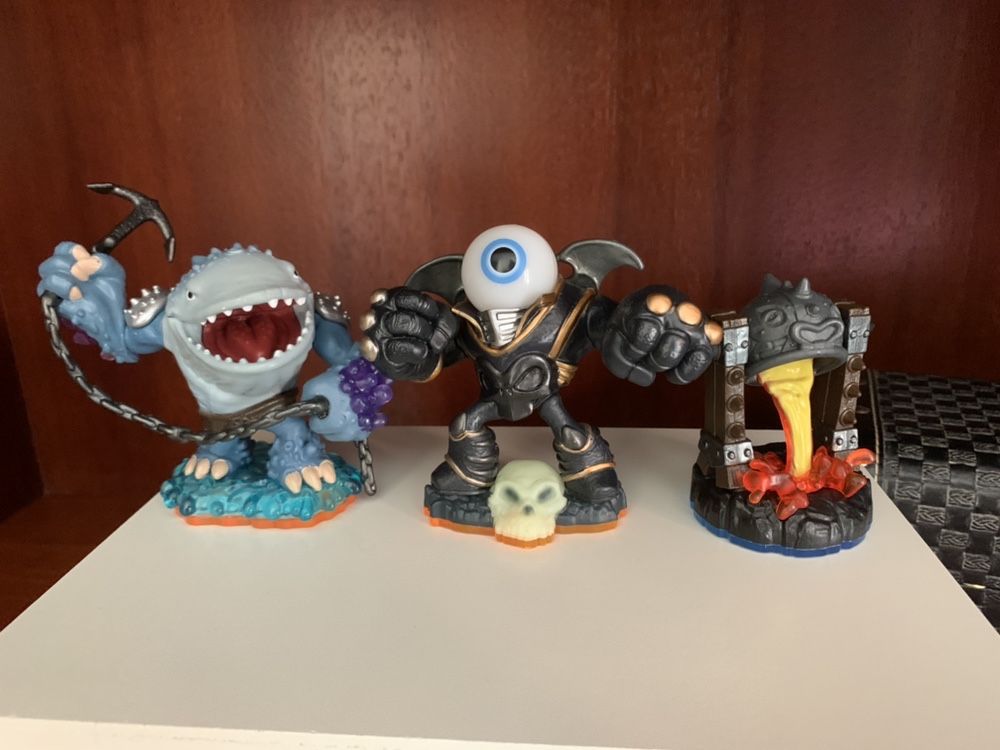 9 figuras jogo skylanders