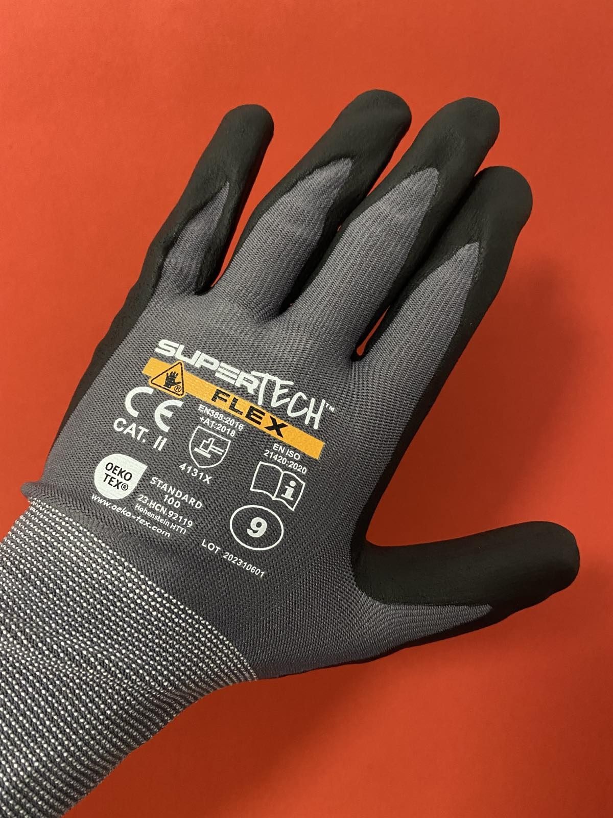 Захисні рукавички Super Tech Flex, р.9
