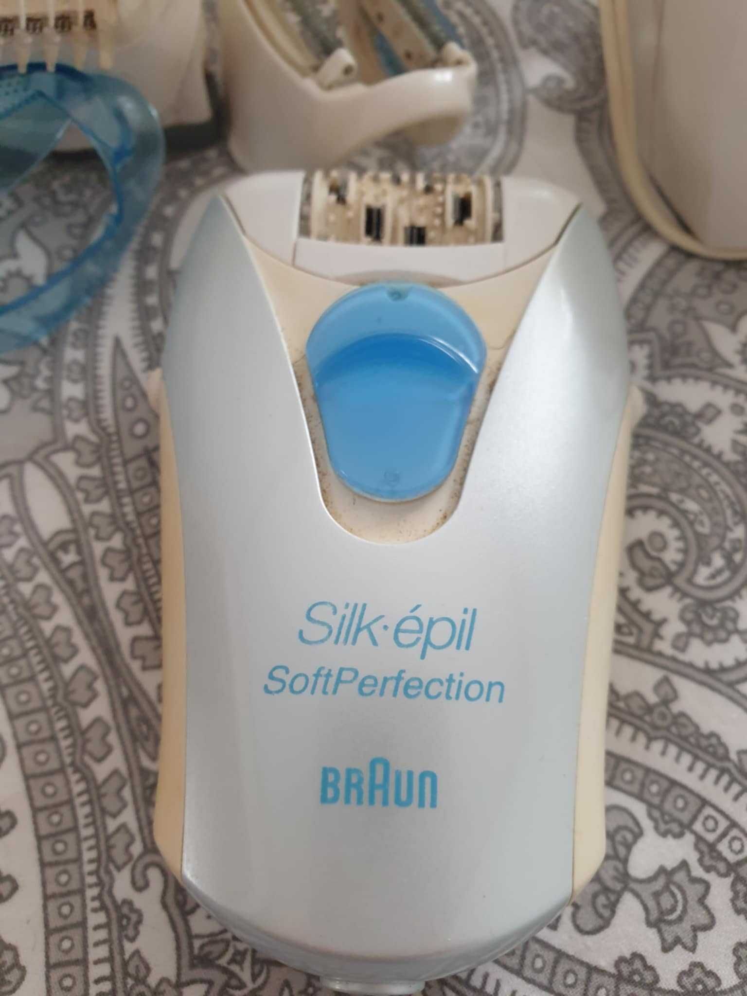 Depiladora Braun, completa