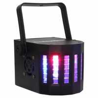 Efekt LED Mini Derby Disco 4 x 3W RGBW MIX Kolorów Music lub Auto