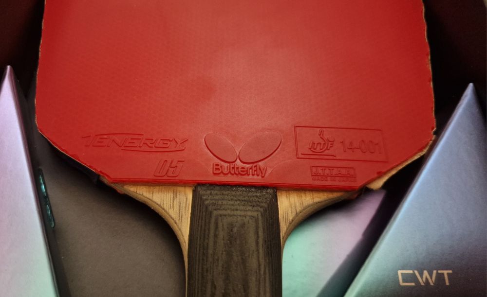 STIGA Cybershape + Butterfly Tenergy 05 + pokrowiec STIGA (zestaw)