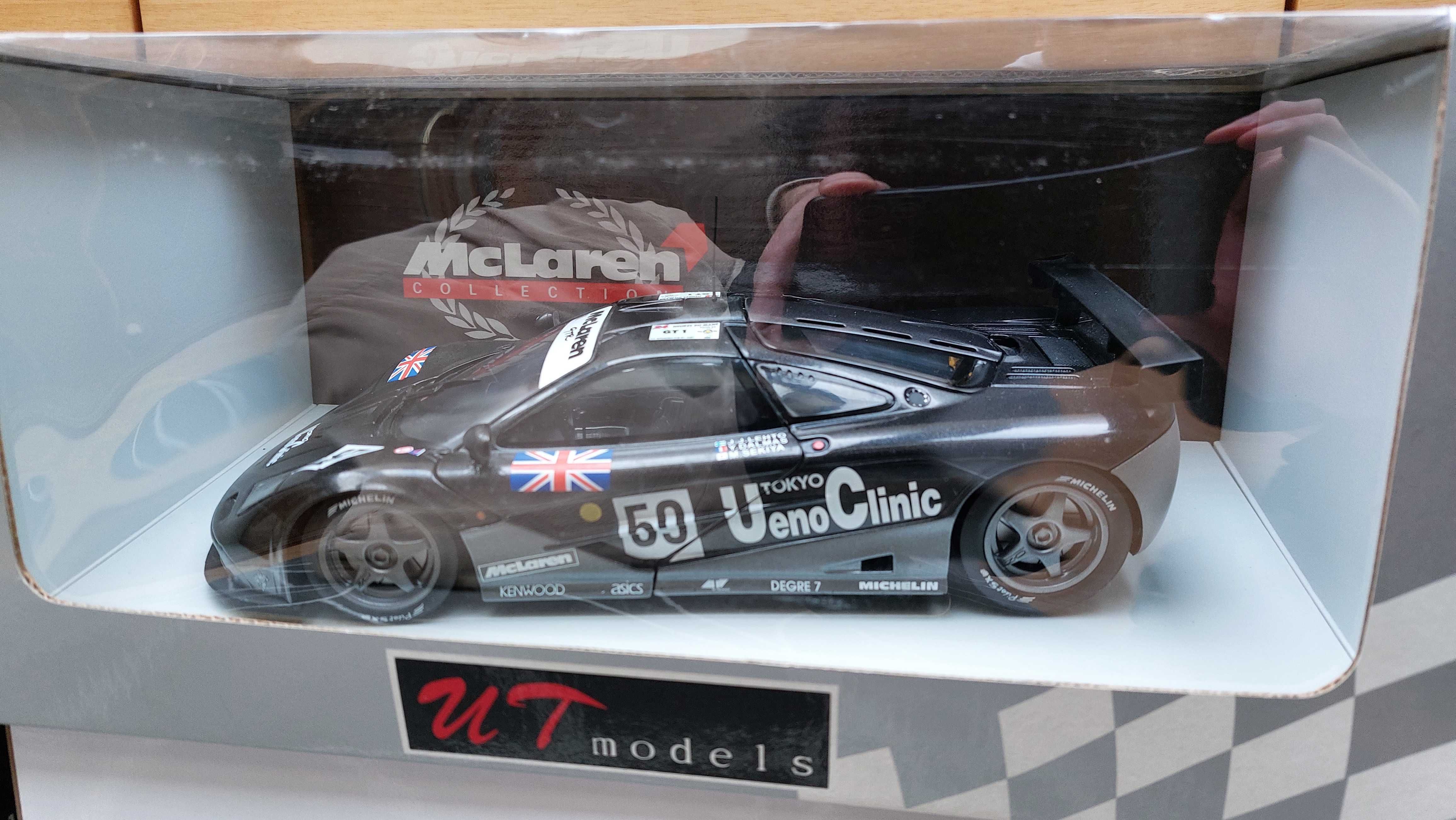 Miniatura McLaren F1 GTR #59 Ueno Clinic 24H LM 1995 UT Models 1:18