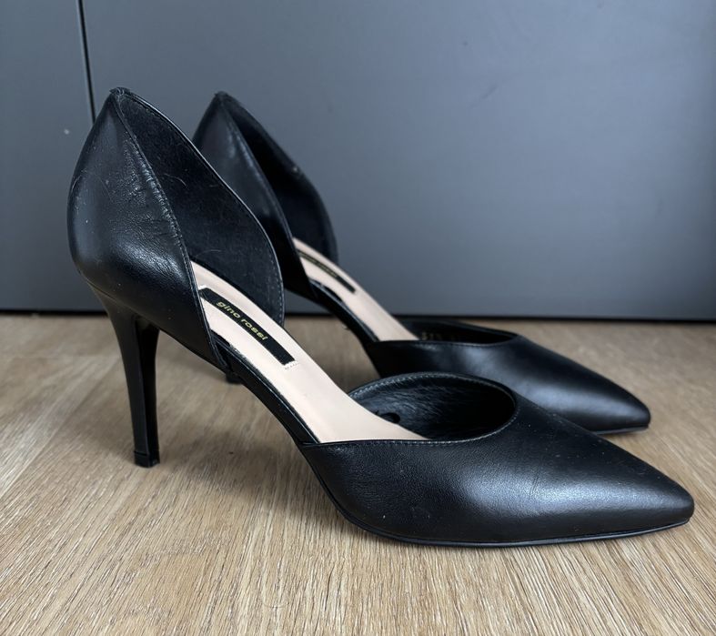 Czarne szpilki GINO ROSSI roz. 37,5