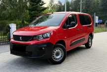 Peugeot Partner  1.5D-131Ps-4x4-Dangel-Long-2xDrzwi Przesuwne-Fv23%-1Wł-Bezwypadkowy