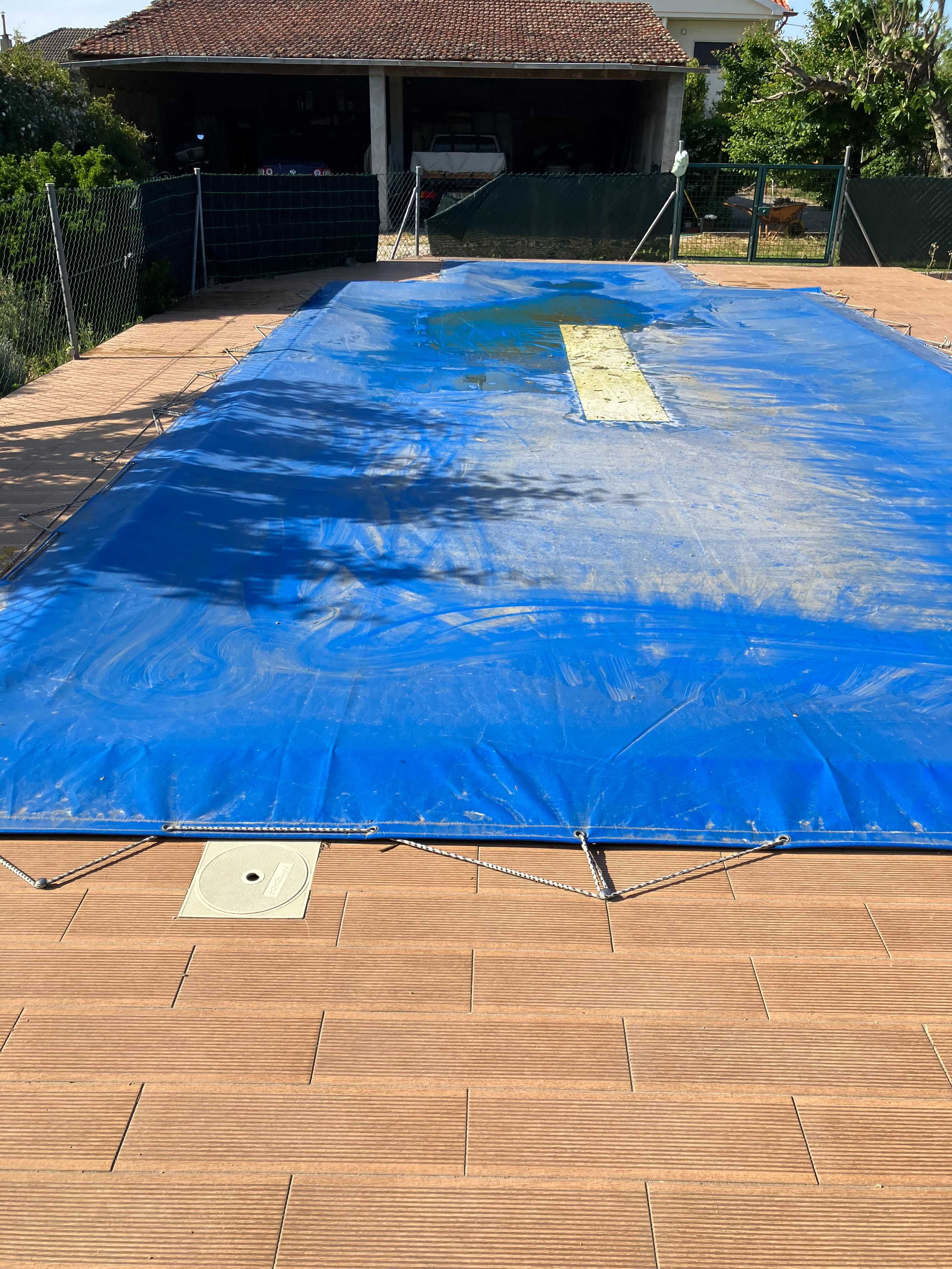 Cobertura de piscina para inverno