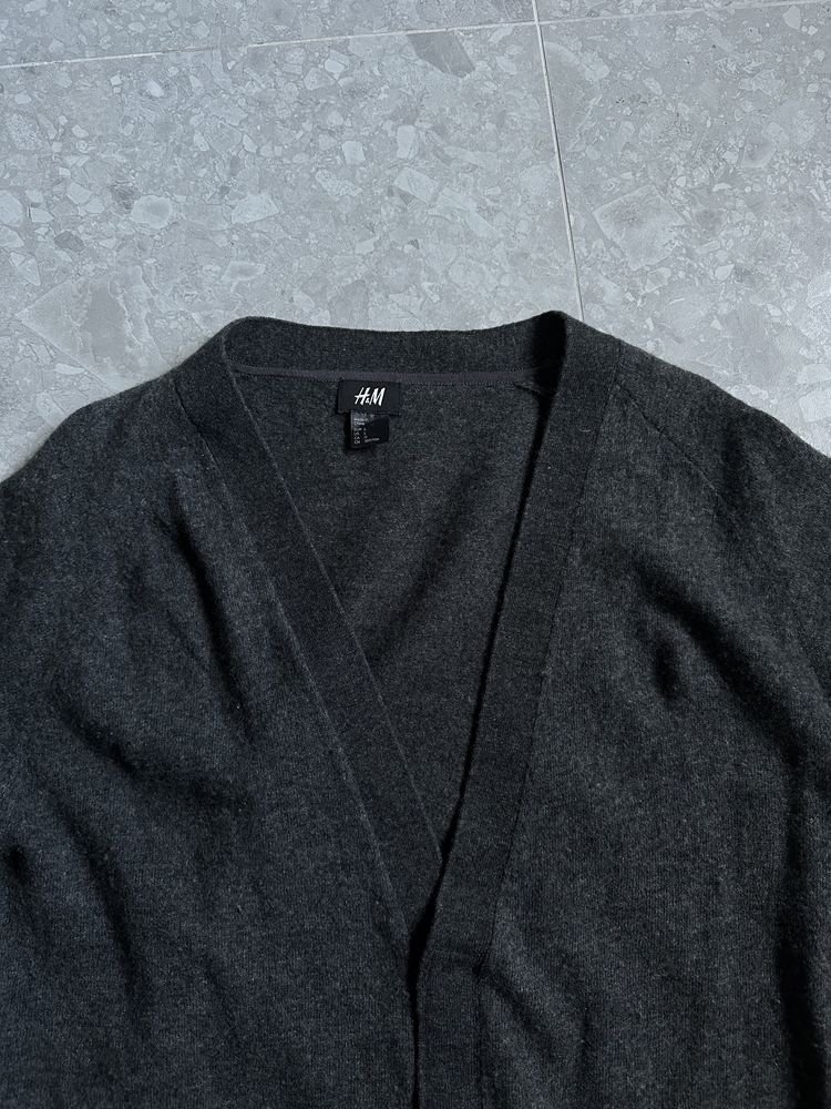 Sweter kardigan H&M wełna 80%. Rozmiar L.