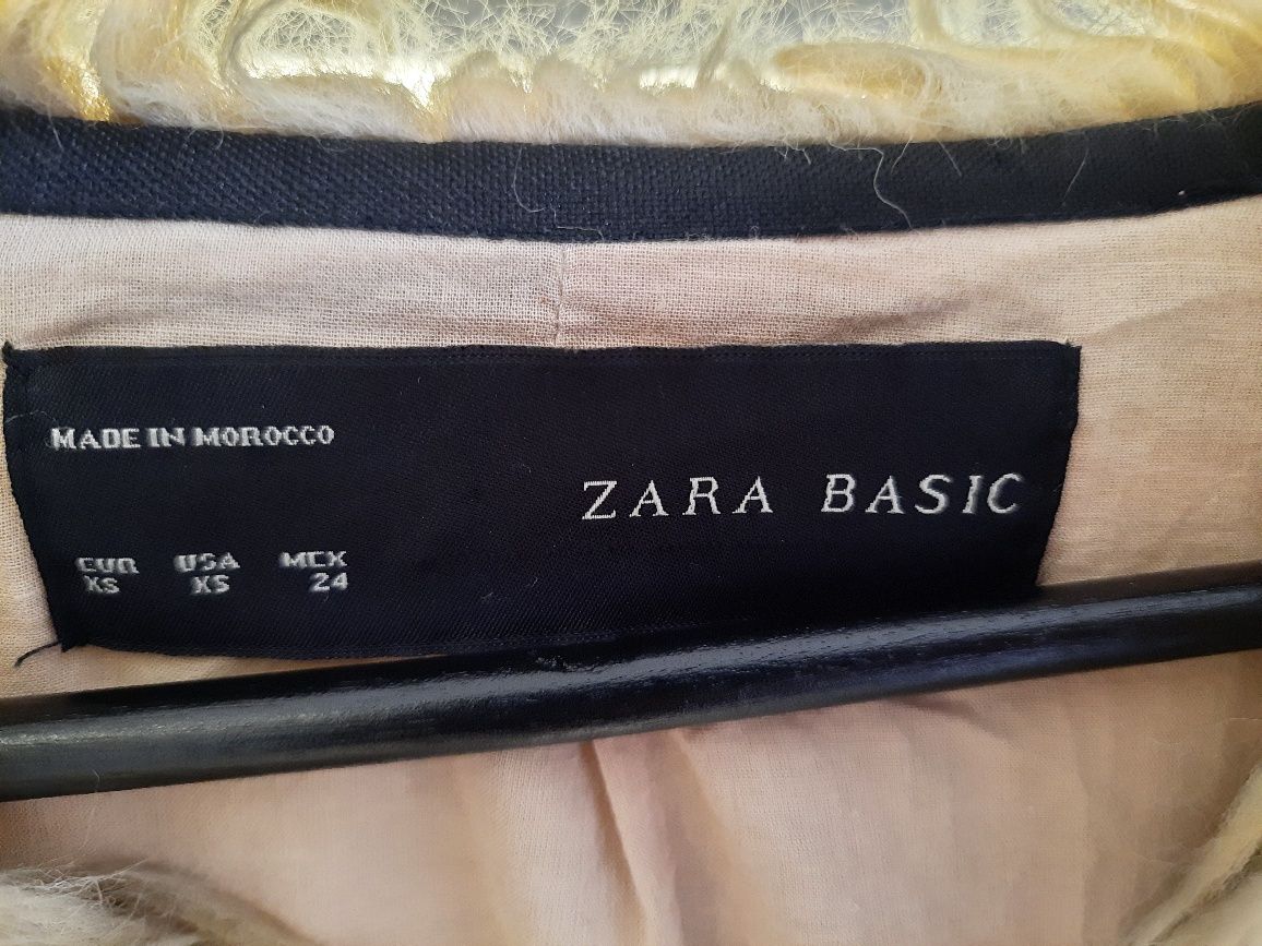 Zara  XS futerko damskie marynarka