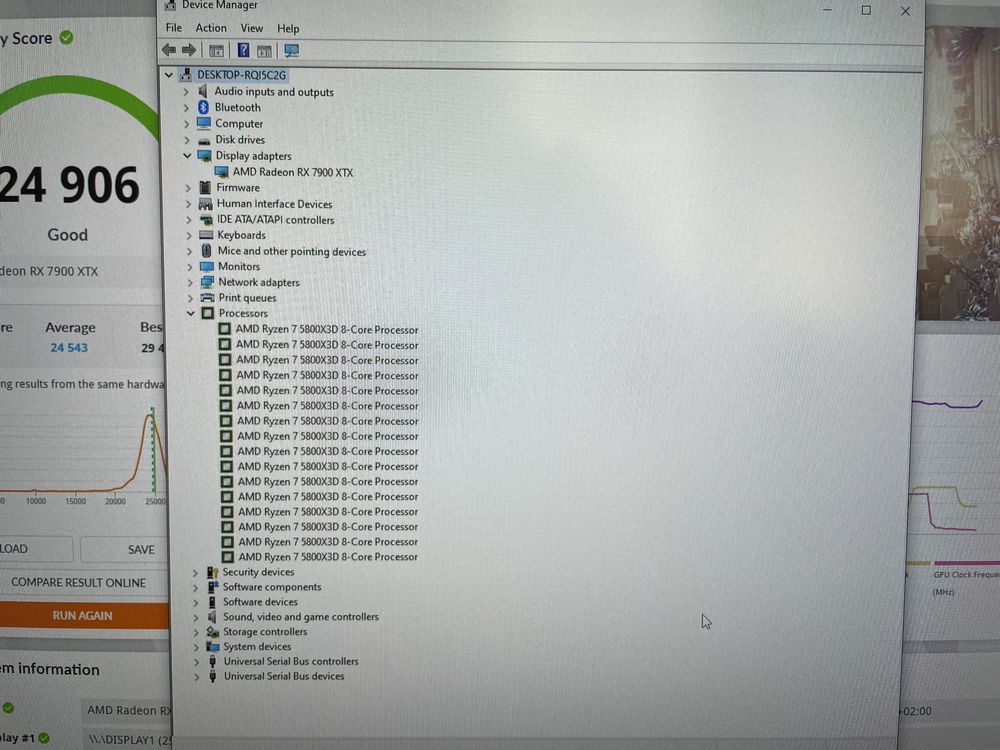 Komputer stacjonarny 7900xtx 5800x3d 64Gb 1Tb B550 Wi-Fi