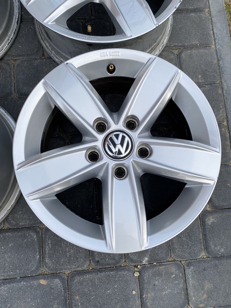 Felgi oryginalne VW 6x15 et43 5x112 Golf 5 6 7 Touran Caddy Skoda Audi