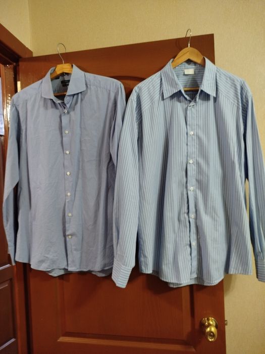 Рубашка, светлые мужские  брюки, футболка, пиджак