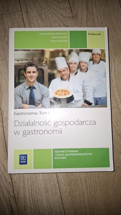Podręcznik działalność gospodarcza w gastronomii