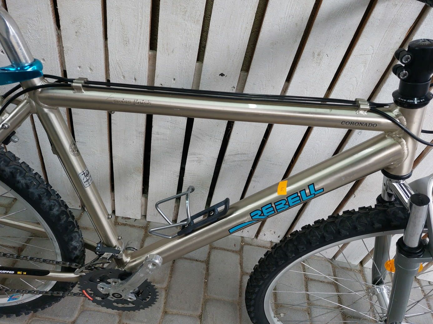 Алюмінієвий гірський велосипед бу з Європи Rebell 26 M46