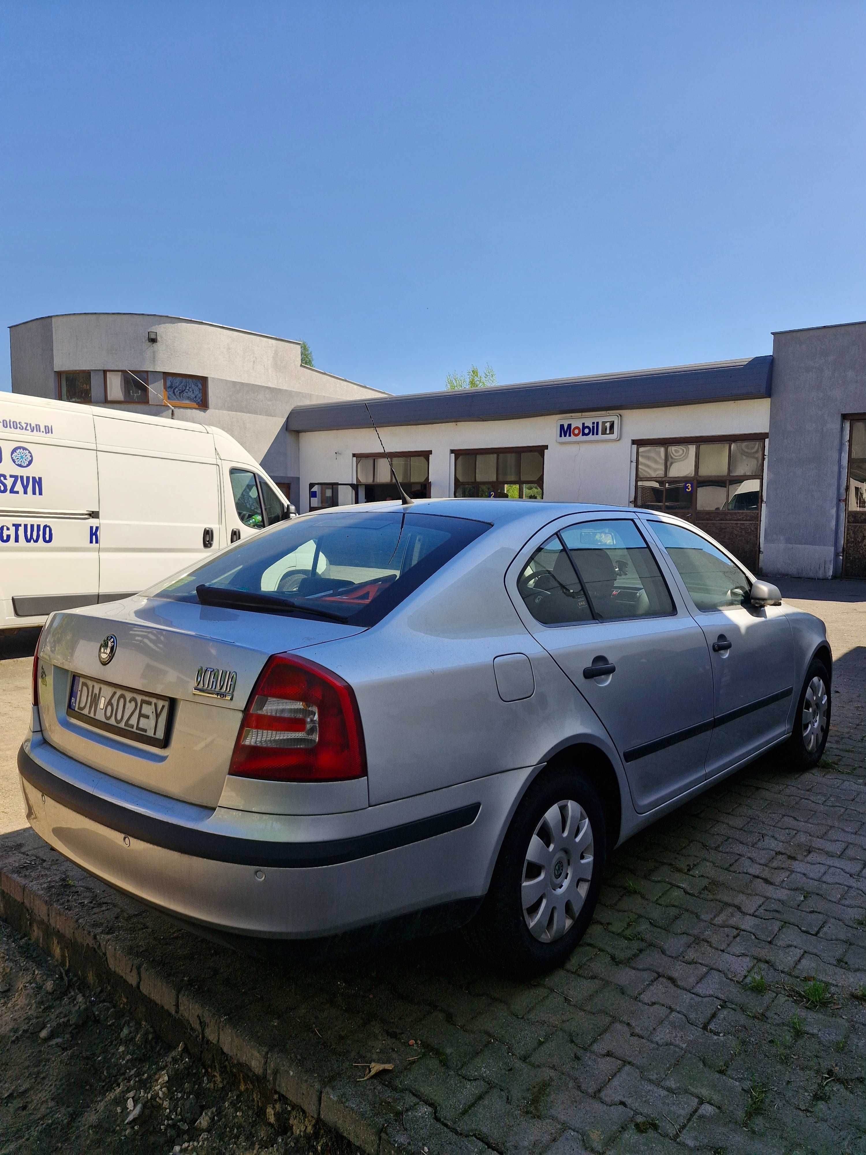 Skoda Octavia II 2007r Salon Polska 1.9TDI 105KM uszkodzony silnik