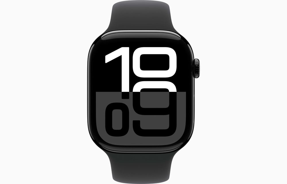 Apple Watch 10 Preto brilhante de 46 mm [NOVO]. 3Anos GarantiaNacional