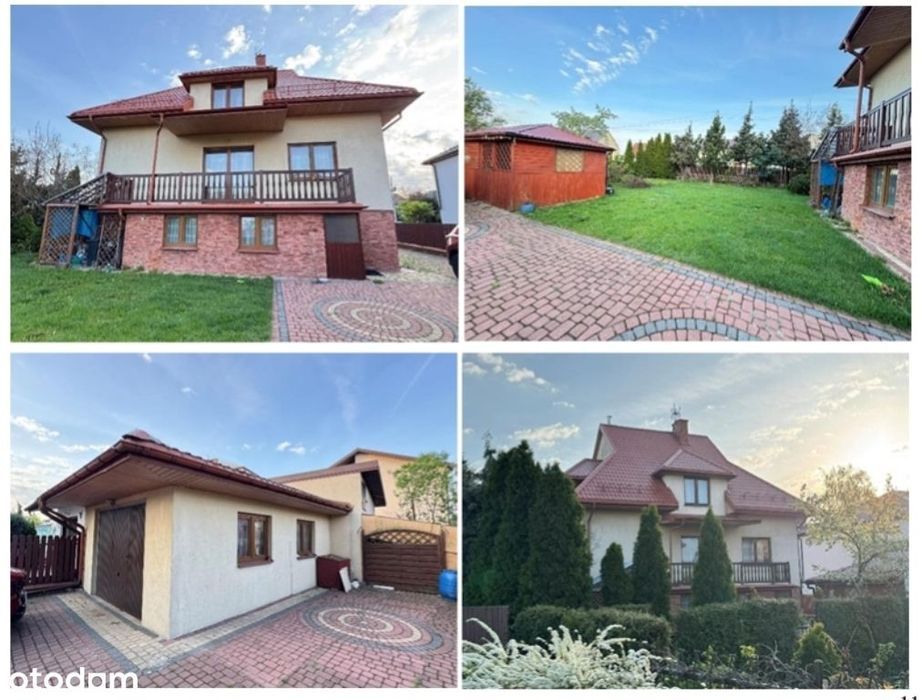 Funkcjonalny, rodzinny dom z ładną działką i garażem (Łuków)