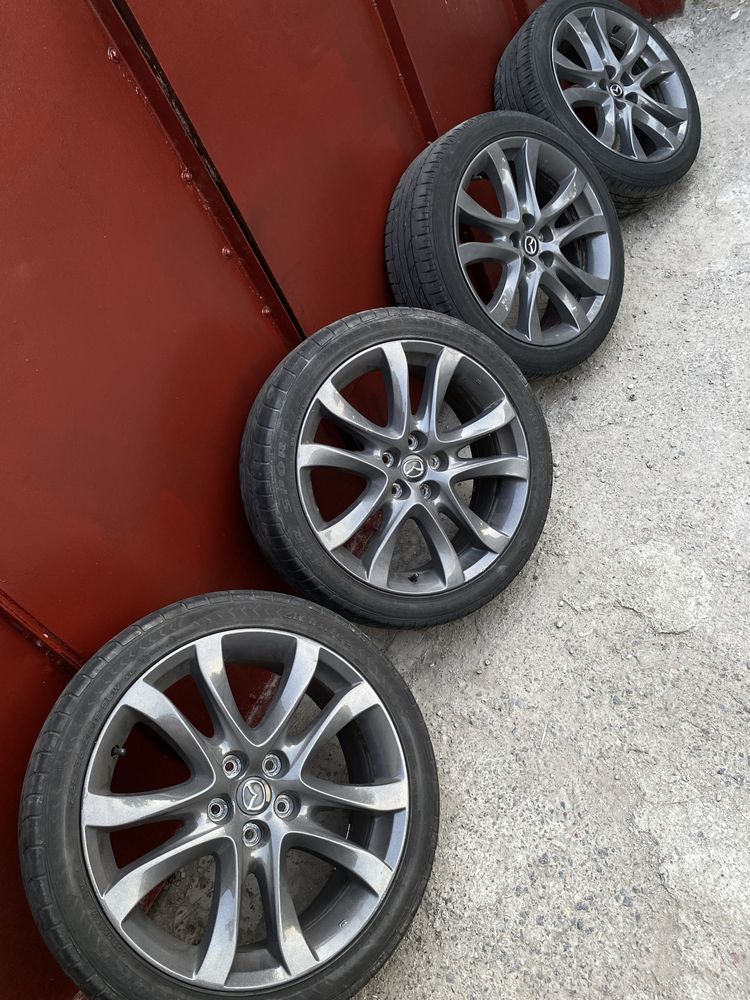 r19 mazda 6 gj cx5 3 цо67.1 + 225 45 дві пари резини в подарок
