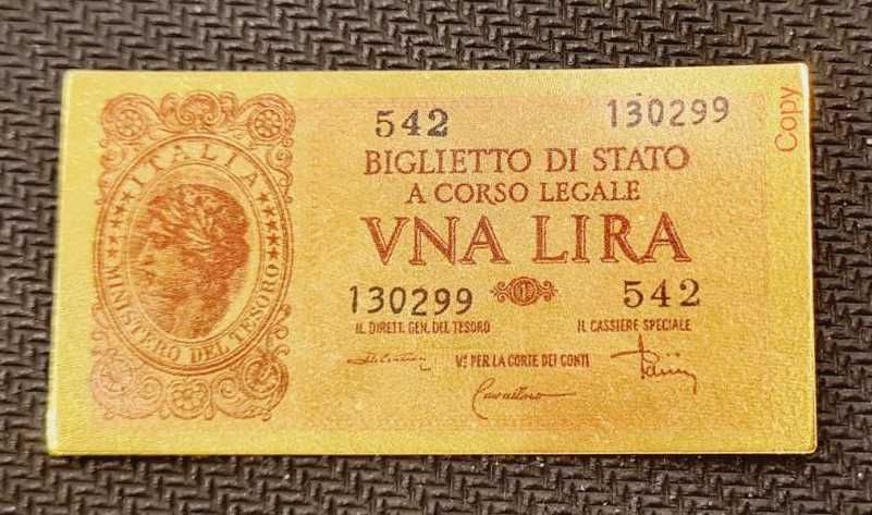 Продам коллекционную монету Итальянская Лира из чистого золота