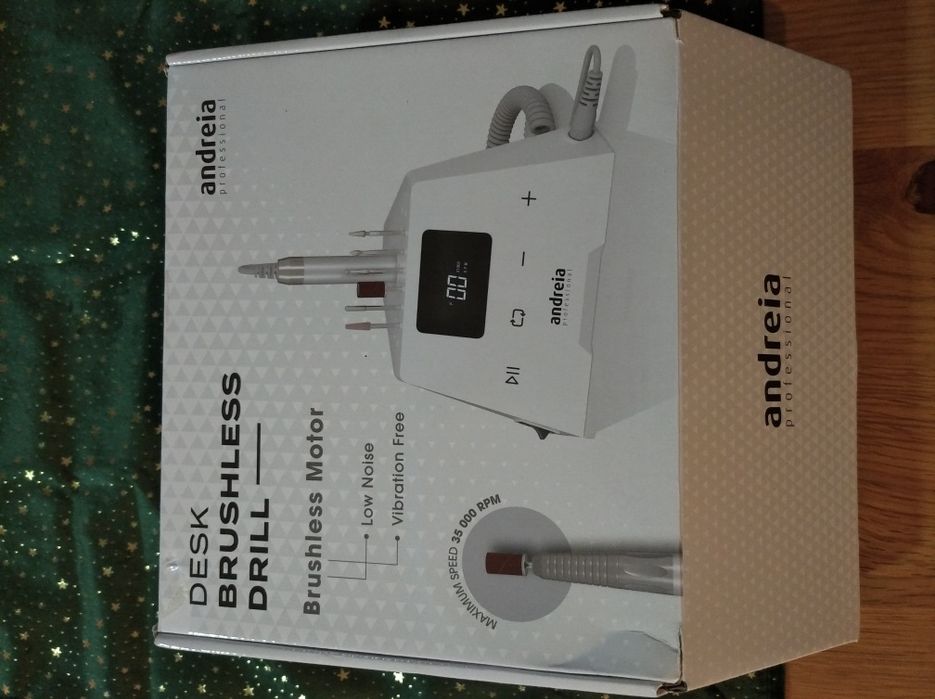 Broca Unhas Andreia Desk Brushless Drill Micromotor 35.000rpm