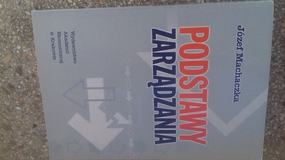 Podstawy zarządzania, Józef Machaczka