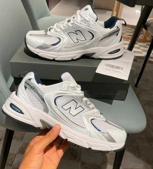 ModayNew Balance 530WhiteDamskieButySportowe_Trwałe Roz.39