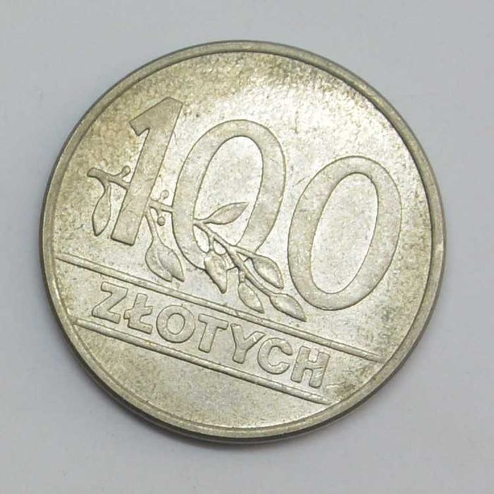 Moneta Polska 100 Złotych 1990 A Stan III,  C82