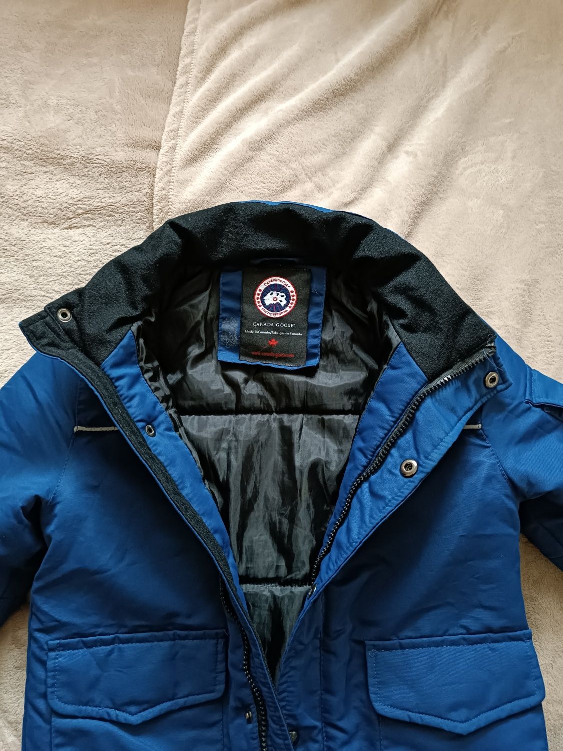 Kurtka chłopięca canada goose 5 - 6 lat