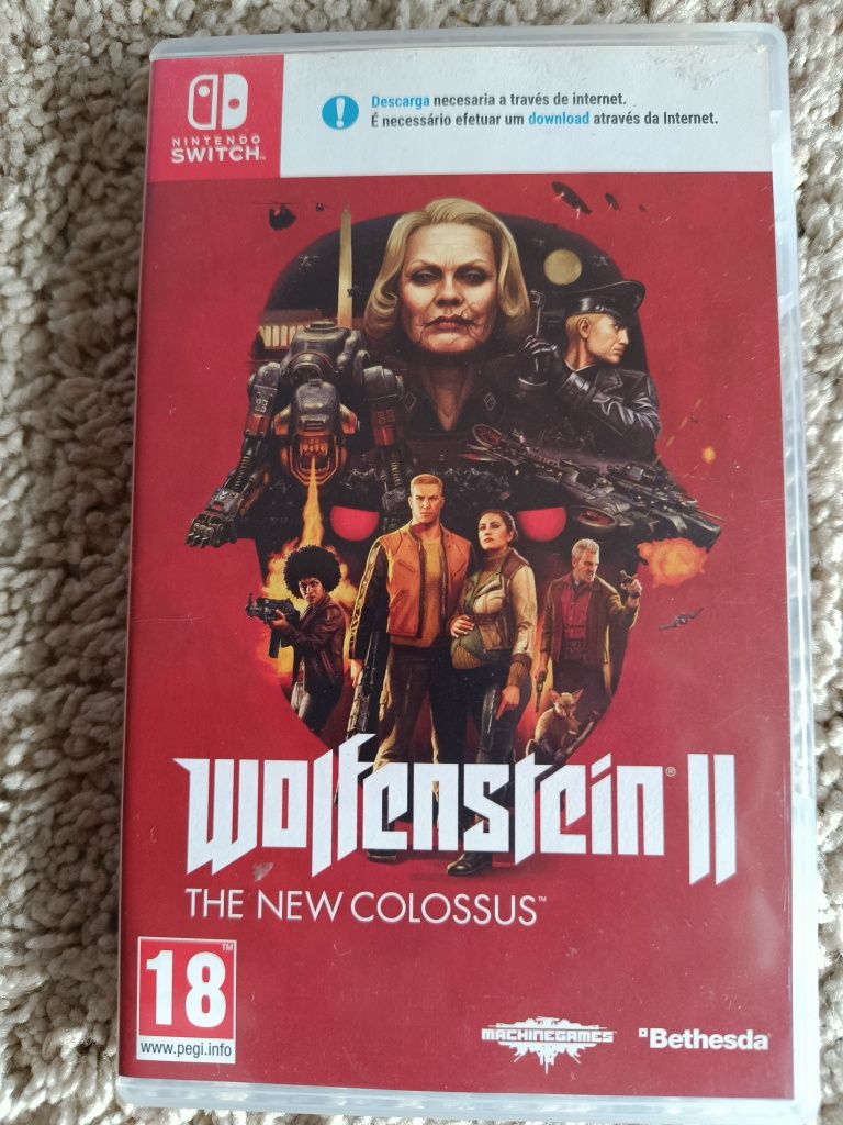 Nintendo Switch Wolfenstein II The New Colussus