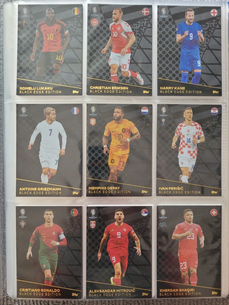 Lote de Cartas Match Attax Euro 2024