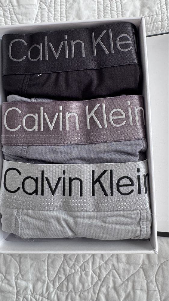Calvin Klein bokserki roz XL 3 pary