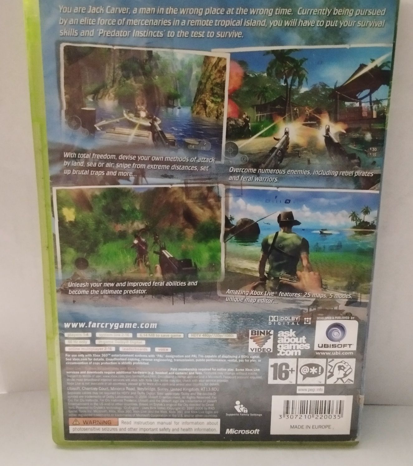 Far Cry Predator Xbox 360