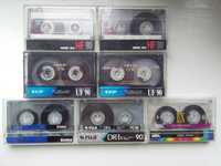 Аудиокассеты Sony JVC Konica SKC Philips Fuji TDK Maxell ECP