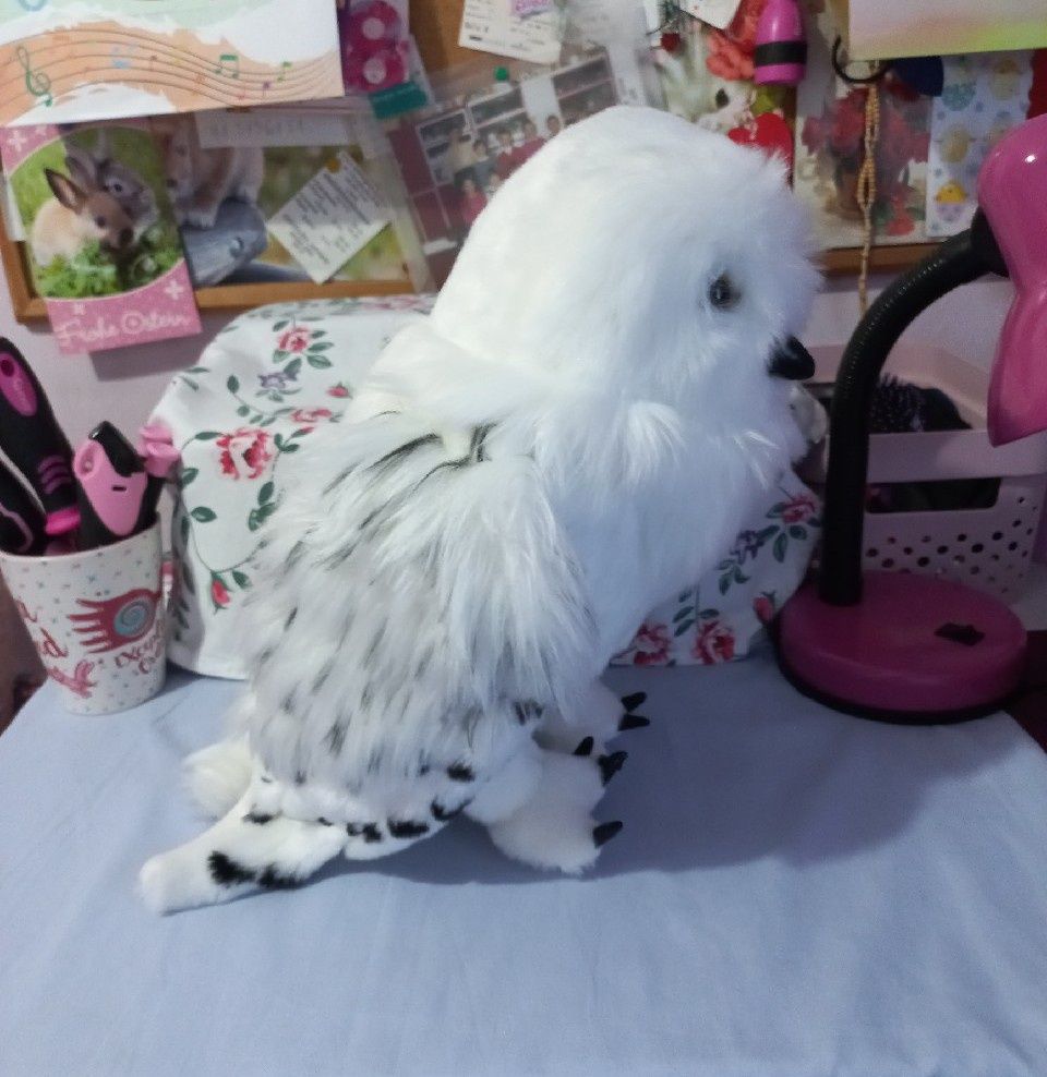 Maskotka sowa Hedwiga (35 cm) - Harry Potter - Noble Collection