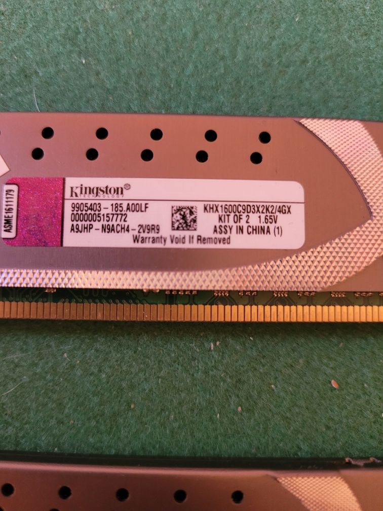 Kingston DDR3-1600 4096MB(2x2) PC3-12800