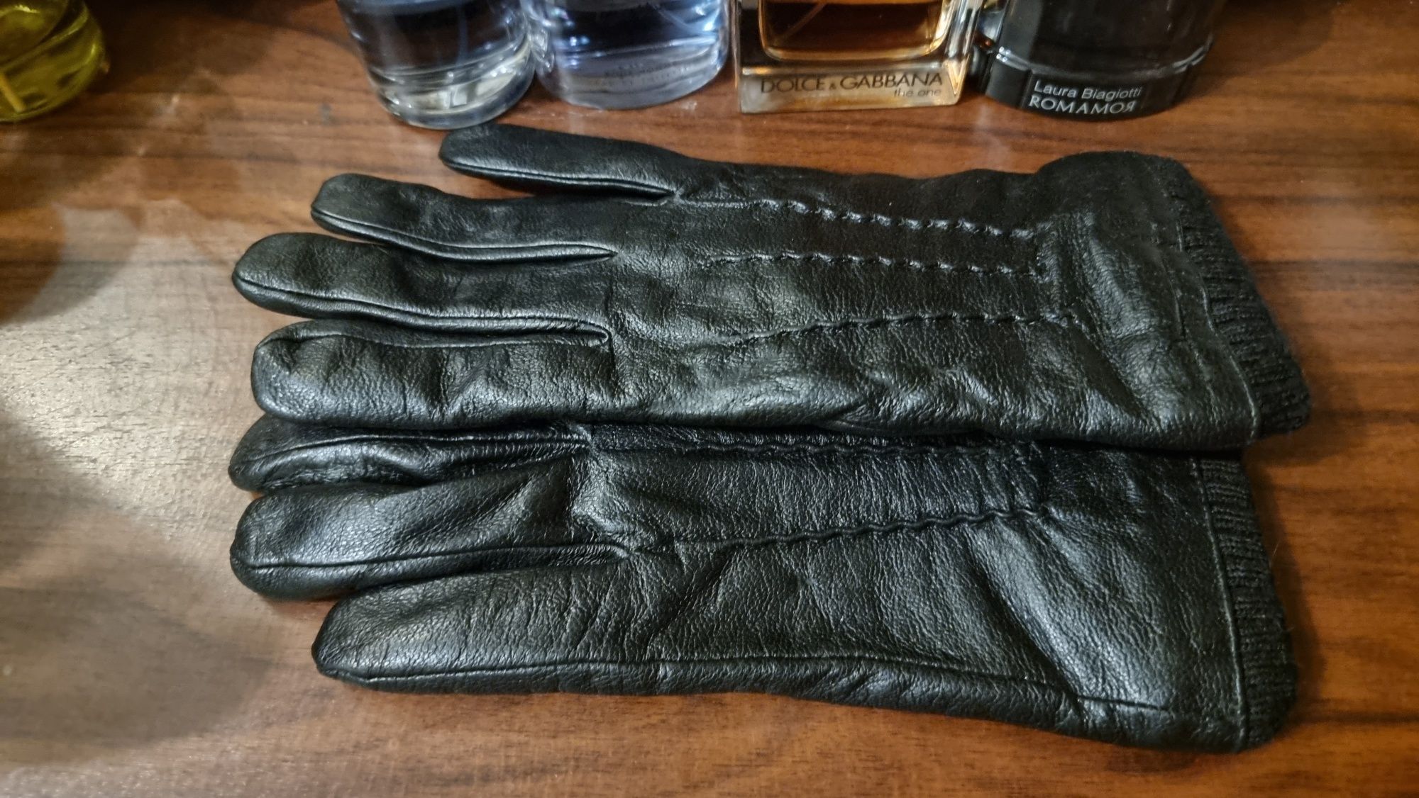 Рукавиці кожа перчатки