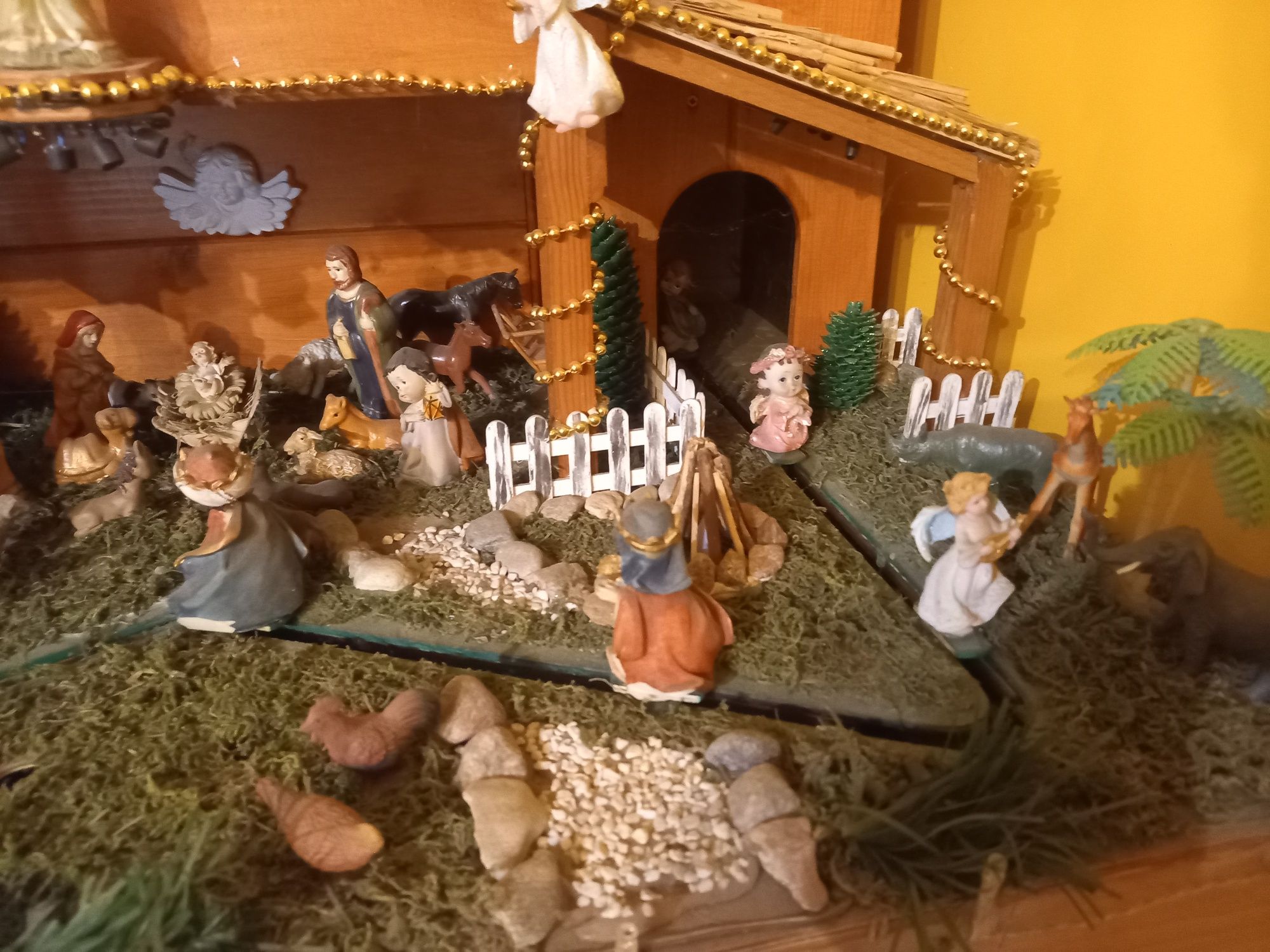 Szopka Bożonarodzeniowa na prąd