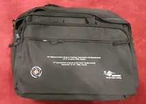 Torba na 2 laptopy czarna 40cmx35cm
